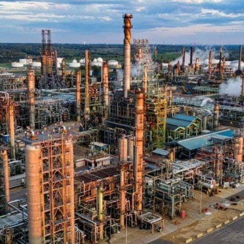 Olmeca refinery in Dos Bocas, Mexico