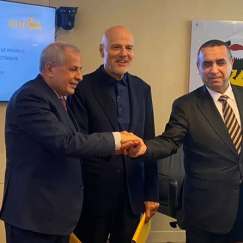 Signature de l'accord entre ENI, Sonelgaz et Sonatrach