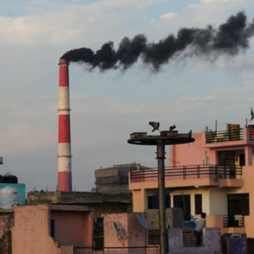 Centrale à charbon en Inde