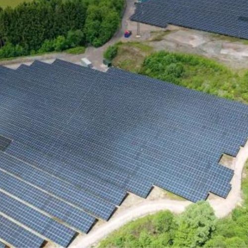 Corsica Sole et CCPVM inaugurent une centrale solaire de 5 MWc dans les Vosges.