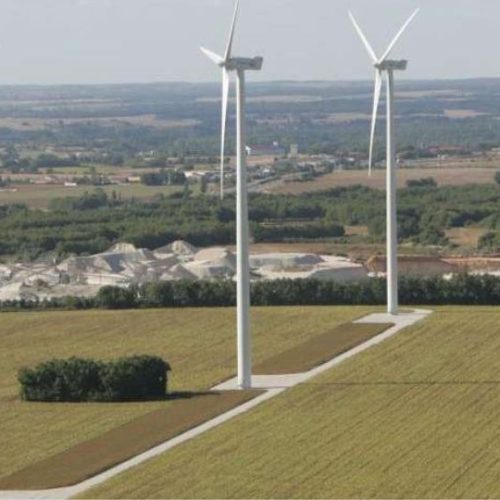 Projet éolien à Vienne.